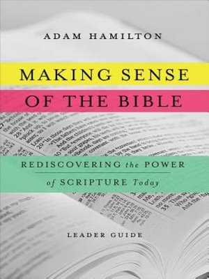 cover image of Making Sense of the Bible [Leader Guide]